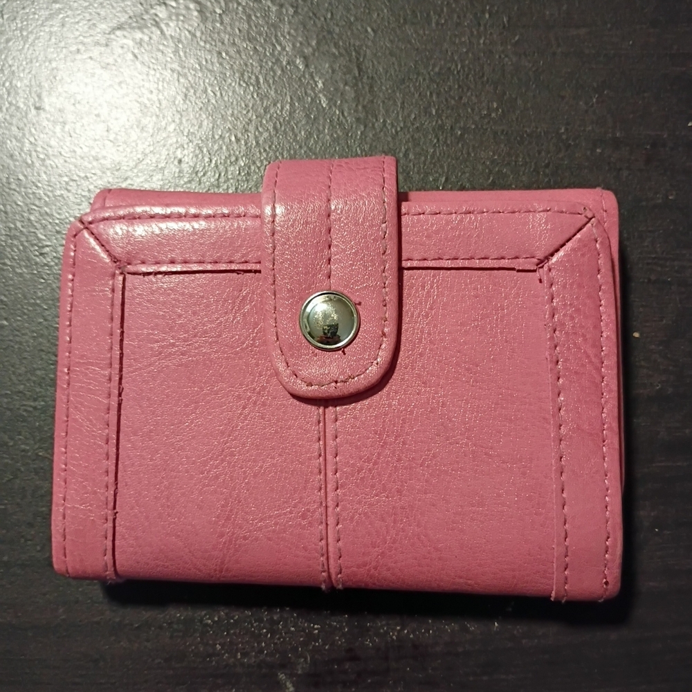 Source Unknown Pink Wallet